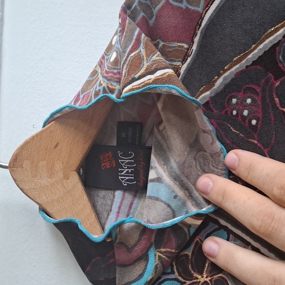 Vintage Anthropologie ANAC Turtleneck - Size M -Shabby Chic Long Sleeve… - Picture 4 of 9